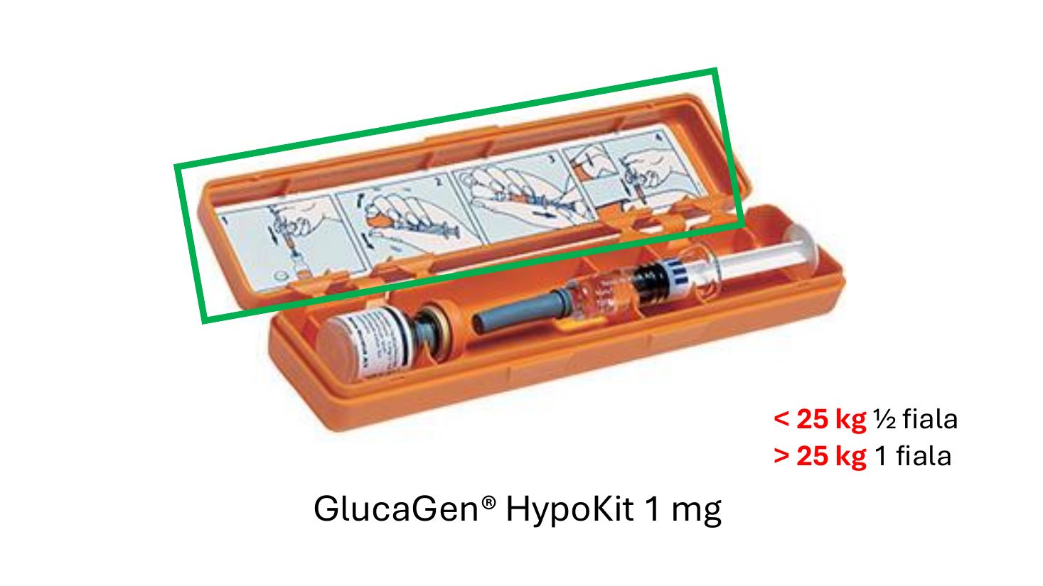 Il kit GlucaGen HypoKit